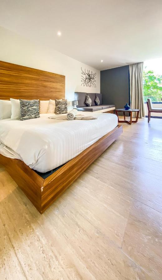 Big Studio At Kaab By The Beach With Roof Top Pool, Sauna And Jacuzzi Near Paseo Del Carmen Mall Playa del Carmen Exterior foto